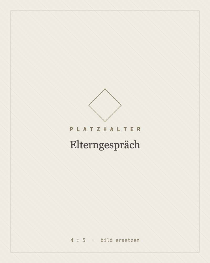 Bild — Elterngespräch